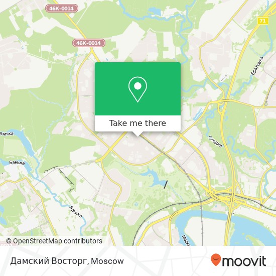Дамский Восторг, Москва 125222 map
