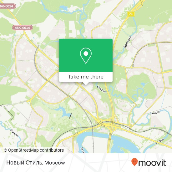 Новый Стиль, Москва 125627 map