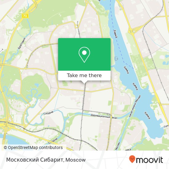 Московский Сибарит map