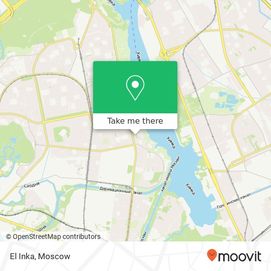 El Inka, Москва 125364 map