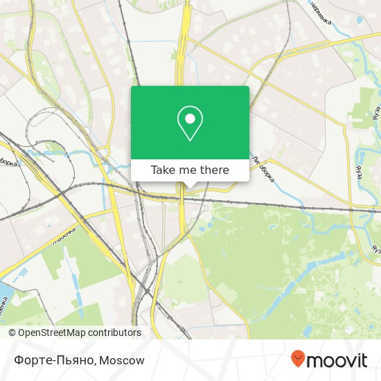 Форте-Пьяно, Москва 127273 map