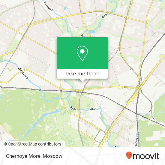 Chernoye More, Лазоревый проезд, 1 Москва 129323 map