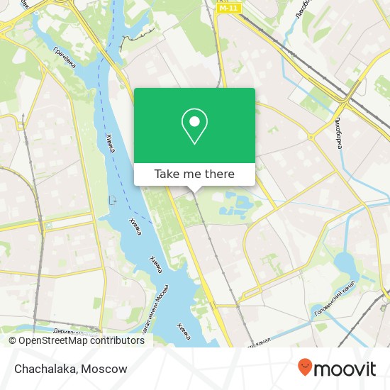 Chachalaka, Москва 125565 map