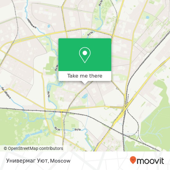 Универмаг Уют, Москва 129323 map
