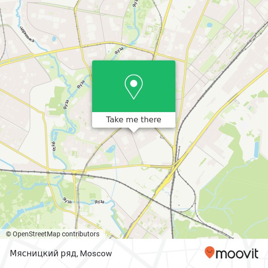 Мясницкий ряд, Москва 129343 map