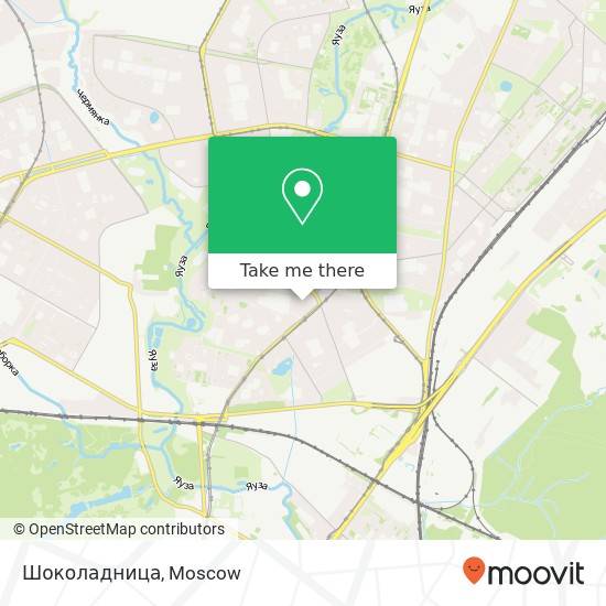 Шоколадница, Москва 129323 map