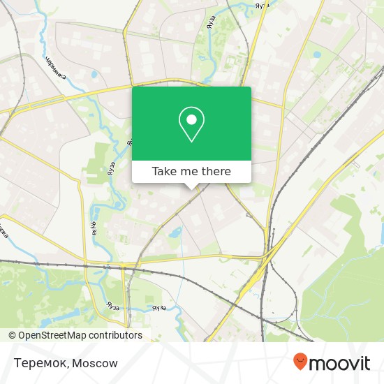 Теремок, Москва 129323 map