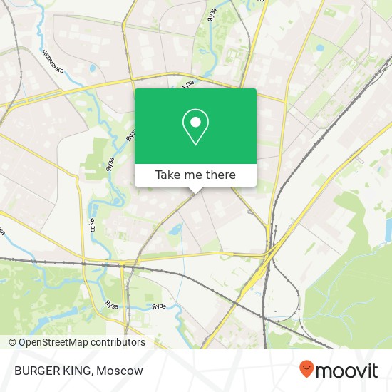 BURGER KING, Москва 129323 map