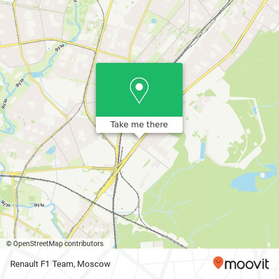 Renault F1 Team, Ярославское шоссе, 7 Москва 129337 map