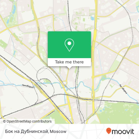 Бок на Дубнинской, Москва 127474 map