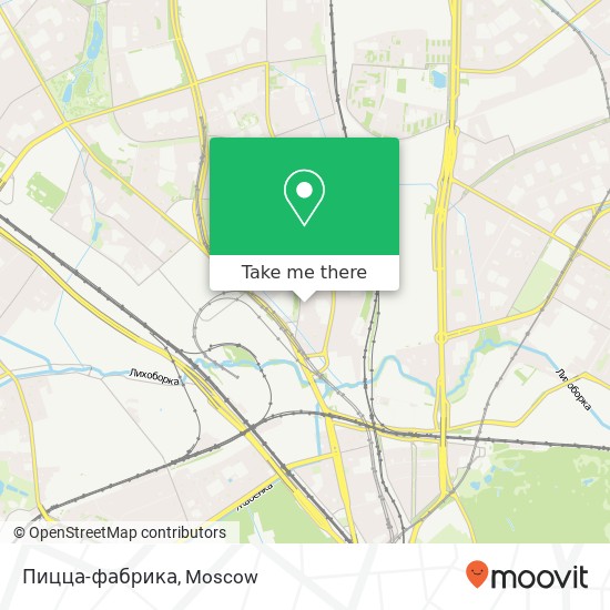 Пицца-фабрика, Москва 127474 map