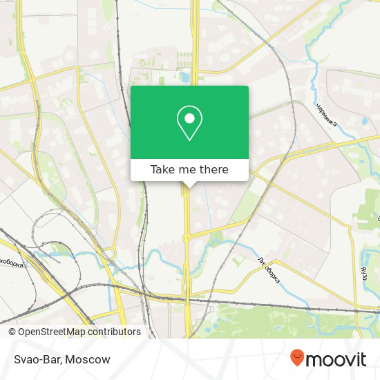 Svao-Bar, Алтуфьевское шоссе Москва 127562 map