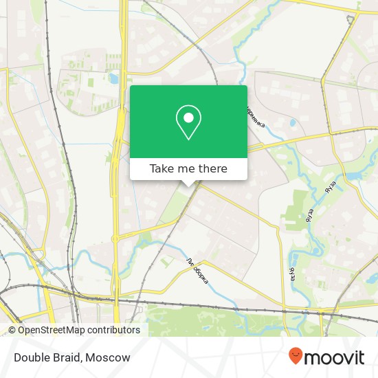Double Braid, Москва 127562 map
