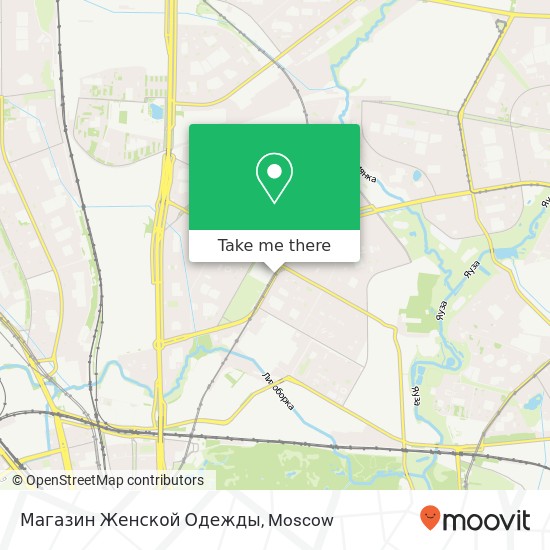 Магазин Женской Одежды, улица Хачатуряна Москва 127562 map