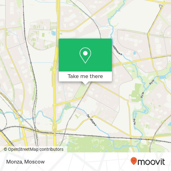 Monza, Москва 127562 map