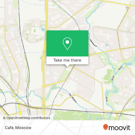 Café, Москва 127562 map