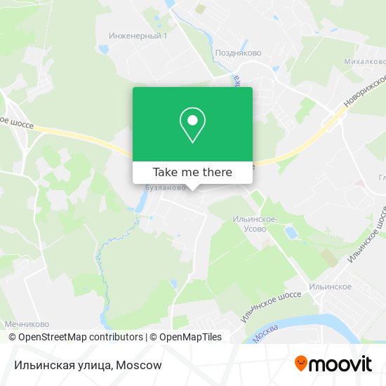 Ильинская улица map