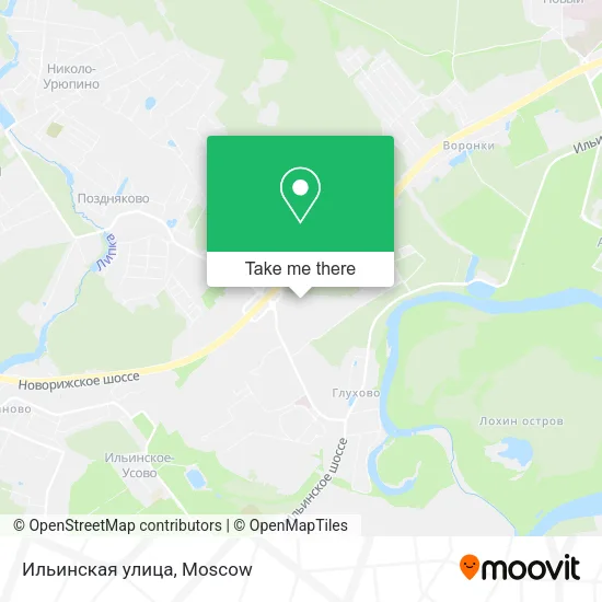 Ильинская улица map