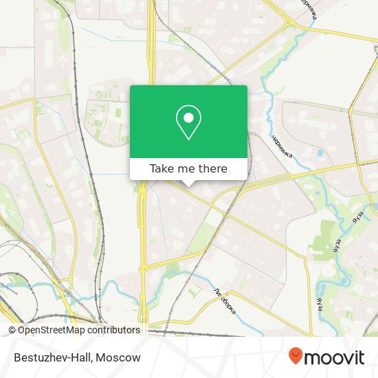 Bestuzhev-Hall, Москва 127566 map