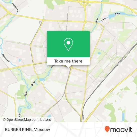 BURGER KING, Москва 129327 map