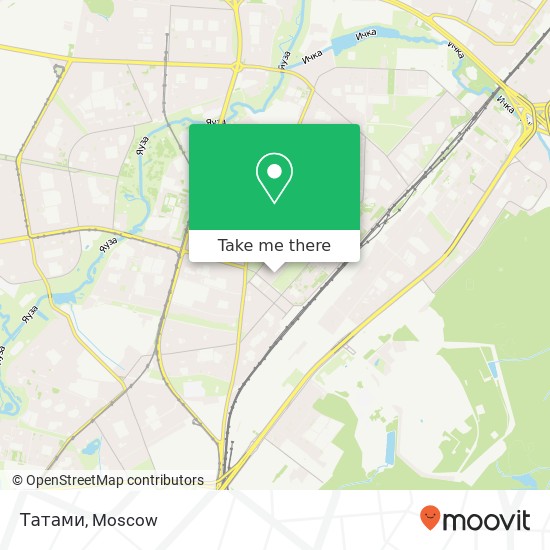 Татами, Янтарный проезд, 3 Москва 129327 map