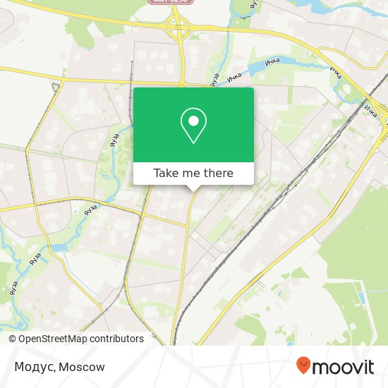 Модус, Москва 129281 map
