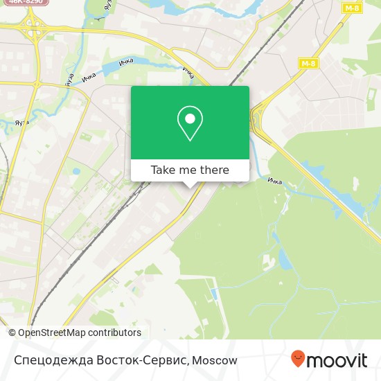 Спецодежда Восток-Сервис, Москва 129347 map