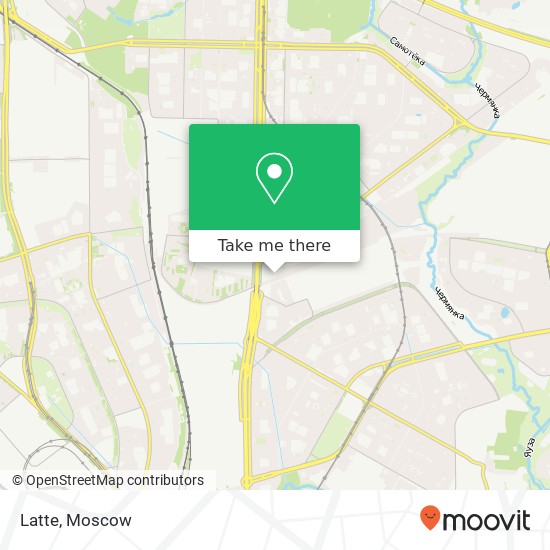 Latte, Москва 127566 map