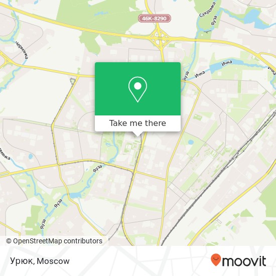 Урюк, Москва 129281 map