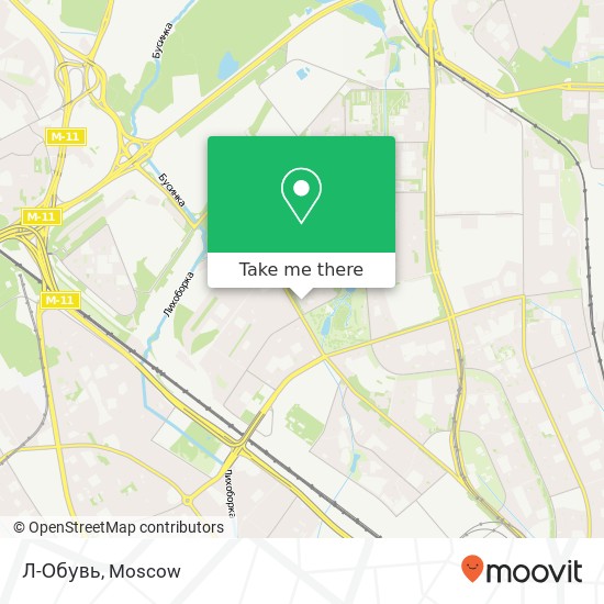 Л-Обувь, Москва 125412 map