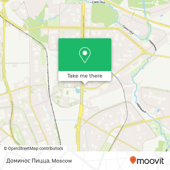 Доминос Пицца, Москва 127549 map