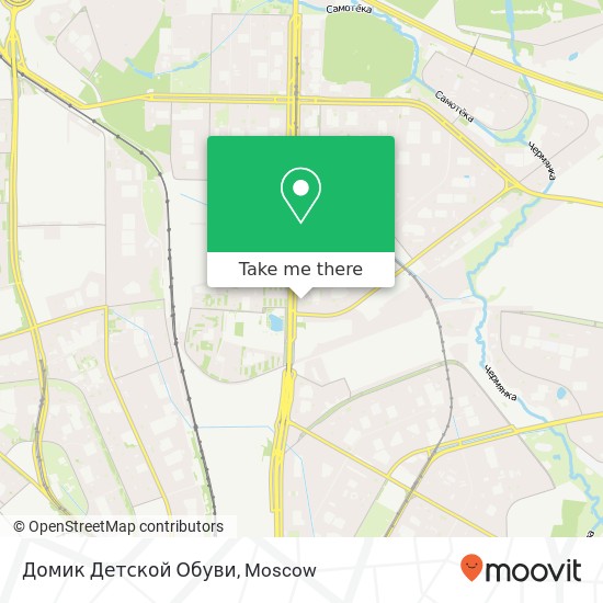 Домик Детской Обуви, Москва 127549 map