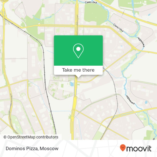 Dominos Pizza, Москва 127549 map