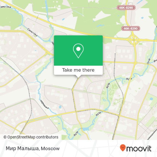 Мир Малыша, Полярная улица Москва 127221 map