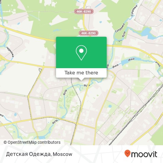 Детская Одежда, Москва 127642 map