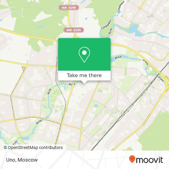Uno, Осташковская улица, 14 Москва 129345 map
