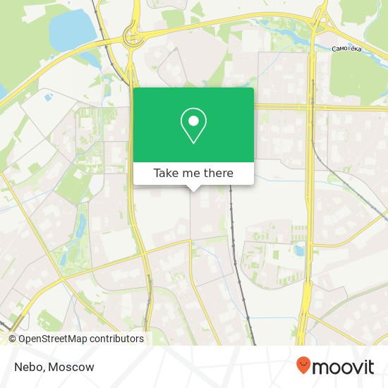 Nebo, Дубнинская улица, 36 Москва 127591 map