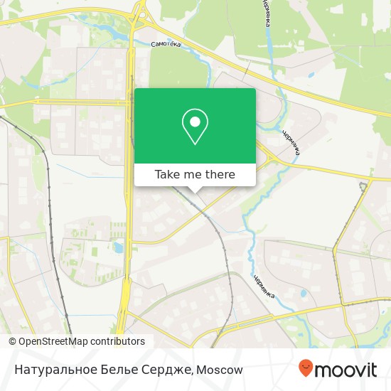 Натуральное Белье Сердже, улица Пришвина, 22 Москва 127560 map