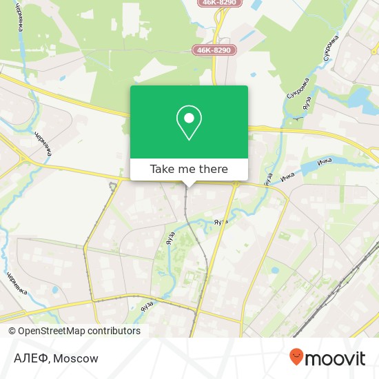 АЛЕФ, Москва 127224 map
