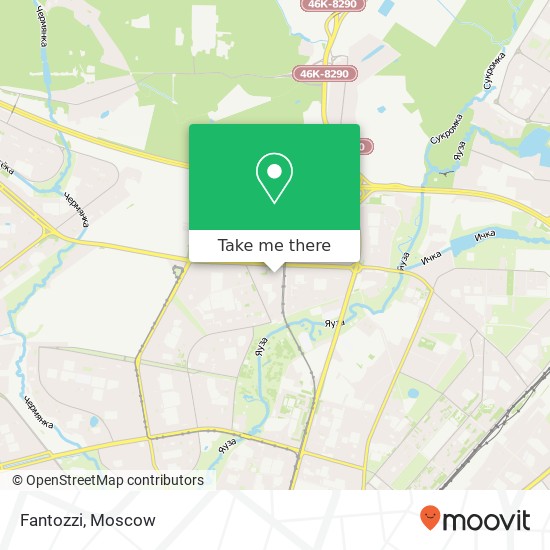 Fantozzi, Москва 127282 map