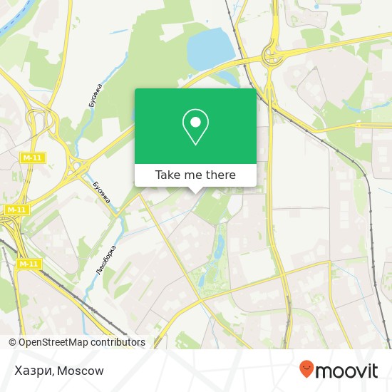 Хазри, Москва 127644 map