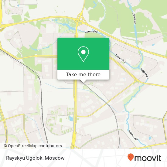 Rayskyu Ugolok, улица Пришвина, 3B Москва 127549 map