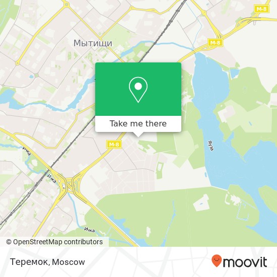 Теремок, Мытищи 141011 map