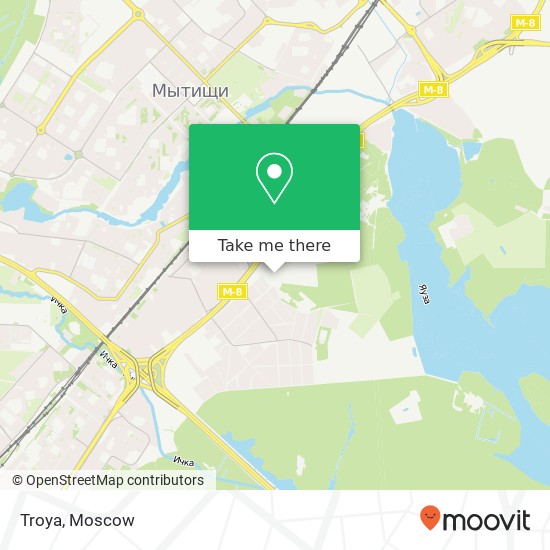 Troya, Коммунистическая улица Мытищи 141011 map