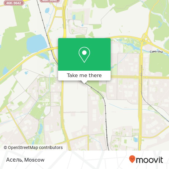 Асель, Дубнинская улица, 52 Москва 127591 map