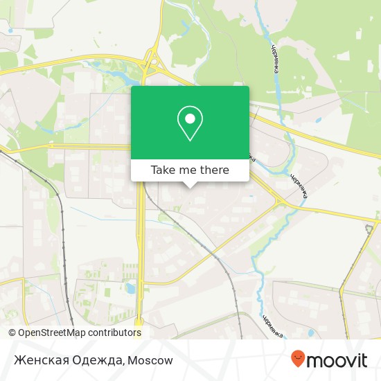 Женская Одежда, Мурановская улица Москва 127349 map