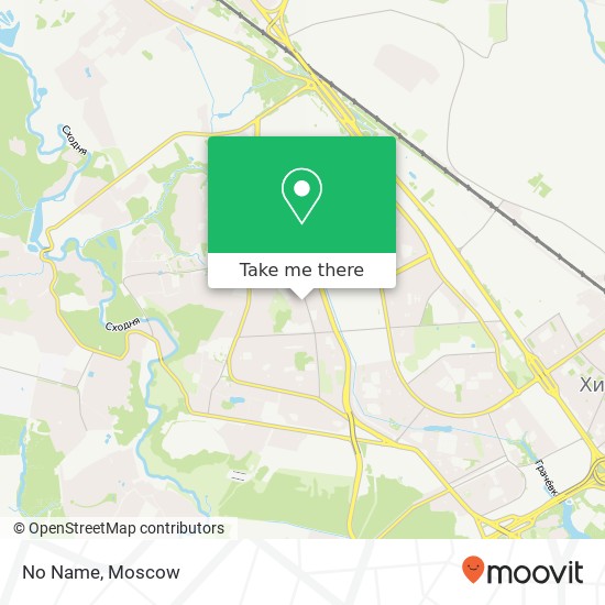 No Name, Москва 125466 map