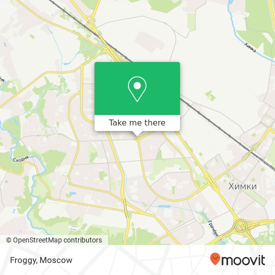 Froggy, Россия map