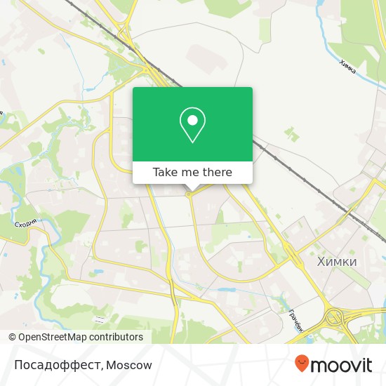 Посадоффест, Россия map