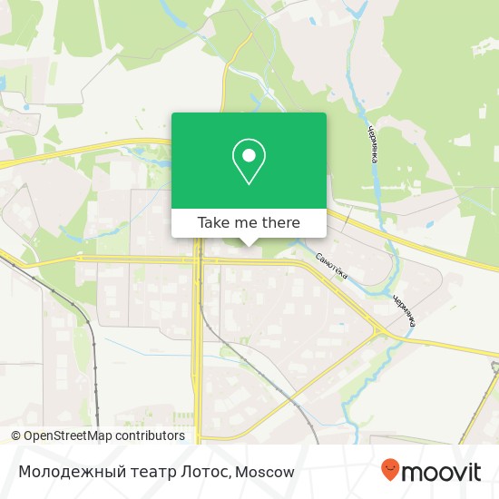 Молодежный театр Лотос map